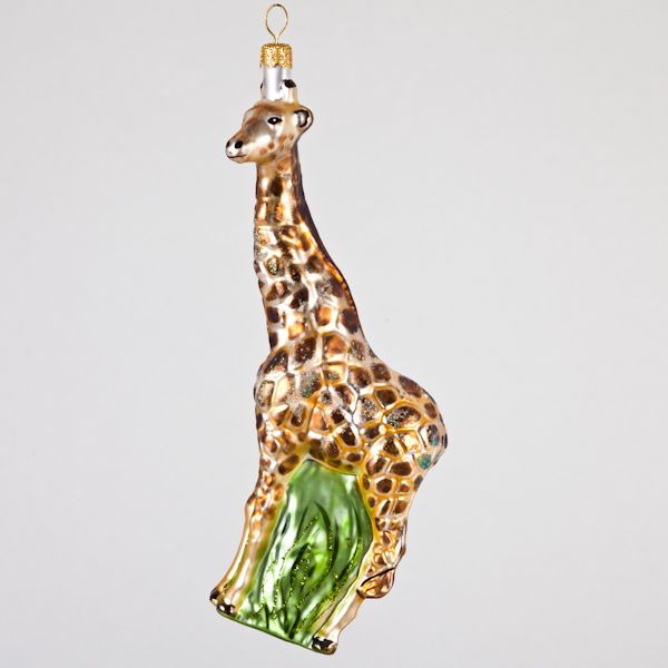 Christbaumkugel, Giraffe, 10 x 15 cm